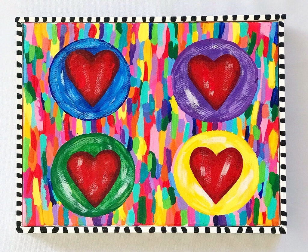 Four Hearts (Sorry..this one is gone but I would be happy to make you something similar.)