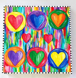 Hearts Make the World Go Around (Sorry..this one is gone but I would be happy to make you something similar.)