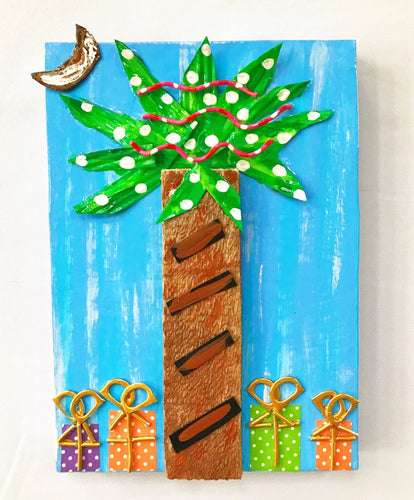 Palmetto Christmas Tree (Sorry..this one is gone but I would be happy to make you something similar.)