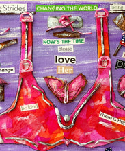 Now Is The Time; Please Love Her (temporarily out on display at MUSC Mammography Center for Breast Cancer Awareness Month)