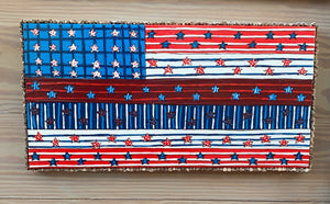 Stars and Stripes and the Red, White and Blue Forever (Sorry..this one is gone but I would be happy to make you something similar.)