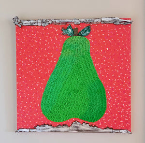 Big Green Pear (24” x 24”)