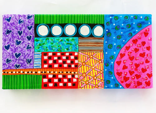 Patchwork of Designs and Colors