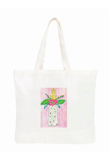 Hot Pink Carnation Cotton Tote Bag
