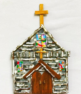Little Stone Church Ornament