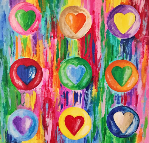 Multiple Hearts (wearable art)