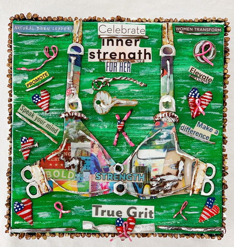 Celebrate Her Inner Strength (temporarily out on display at MUSC Mammography Center for Breast Cancer Awareness Month)