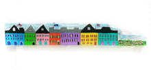 A Rainbow Row of Houses